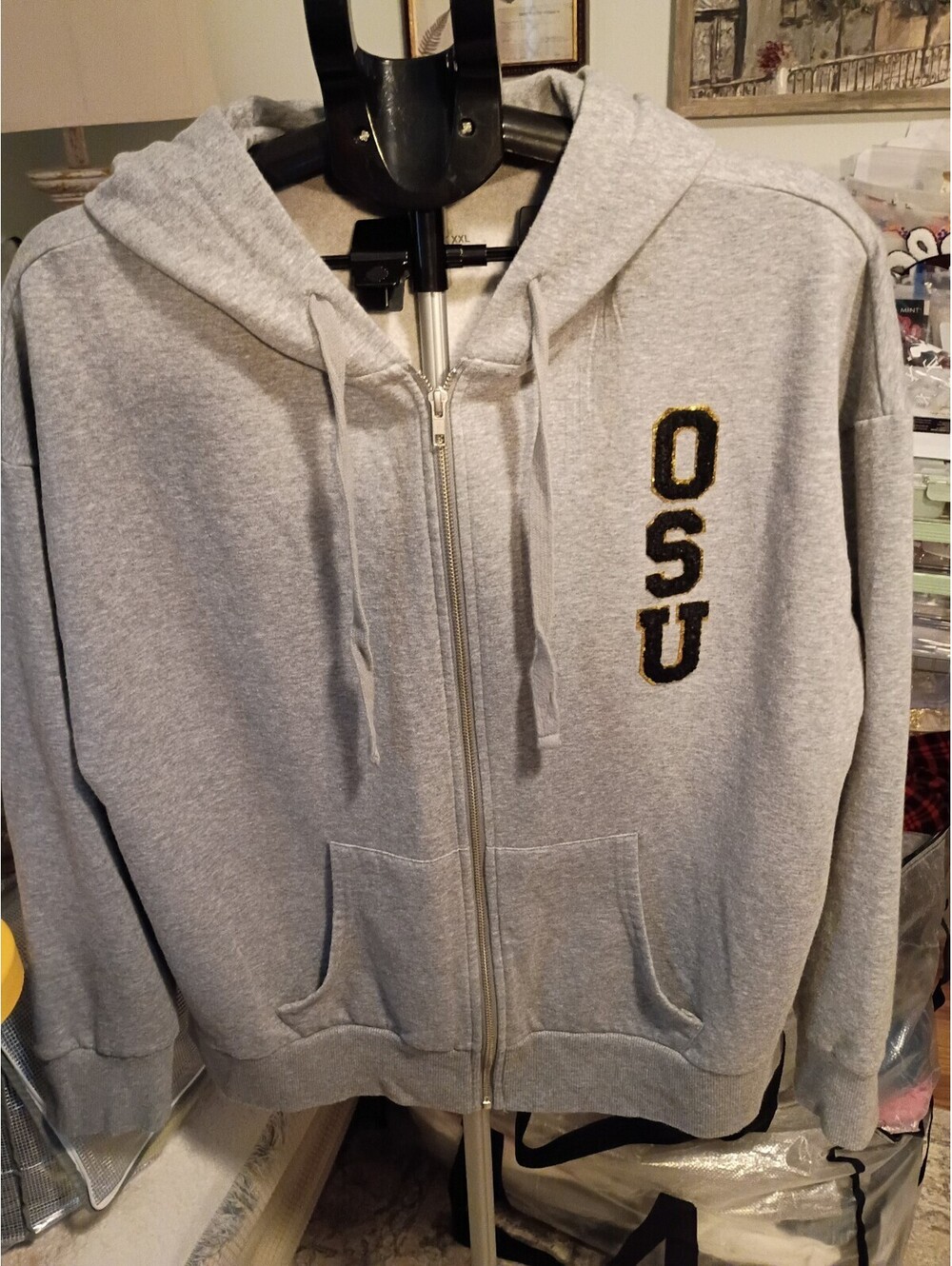 Time and Tru OSU Ohio State Hoodie Sweatshirt XXL